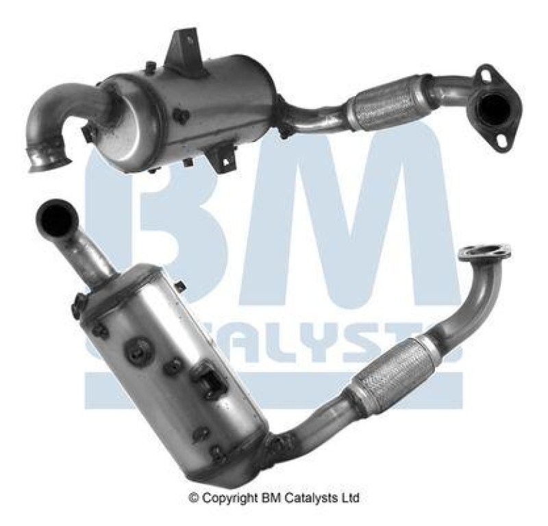 BM CATALYSTS Ru&szlig;-/Partikelfilter, Abgasanlage Approved