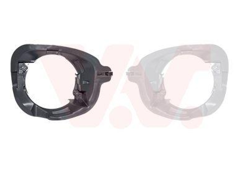 VAN WEZEL Halter, Nebelscheinwerfer