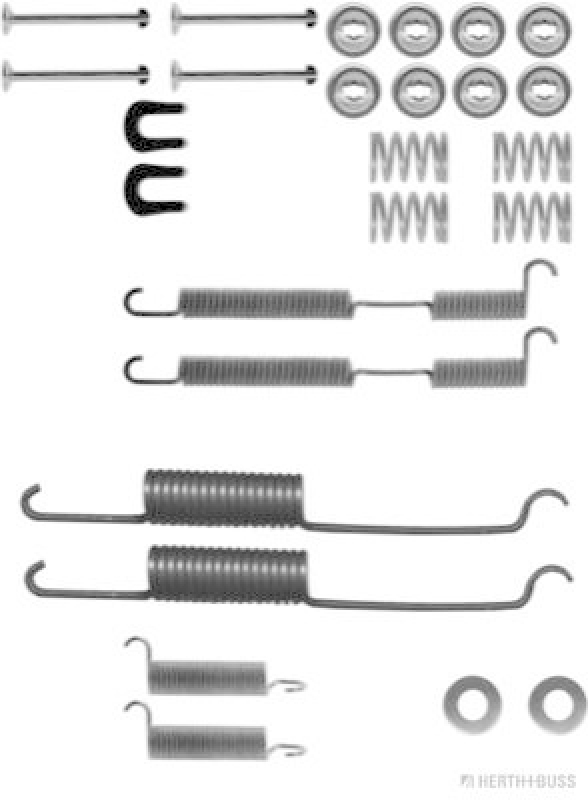 HERTH+BUSS JAKOPARTS Accessory Kit, brake shoes