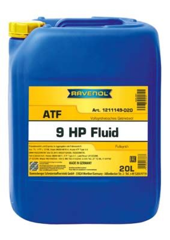 RAVENOL Automatikgetriebeöl RAVENOL ATF 9HP Fluid