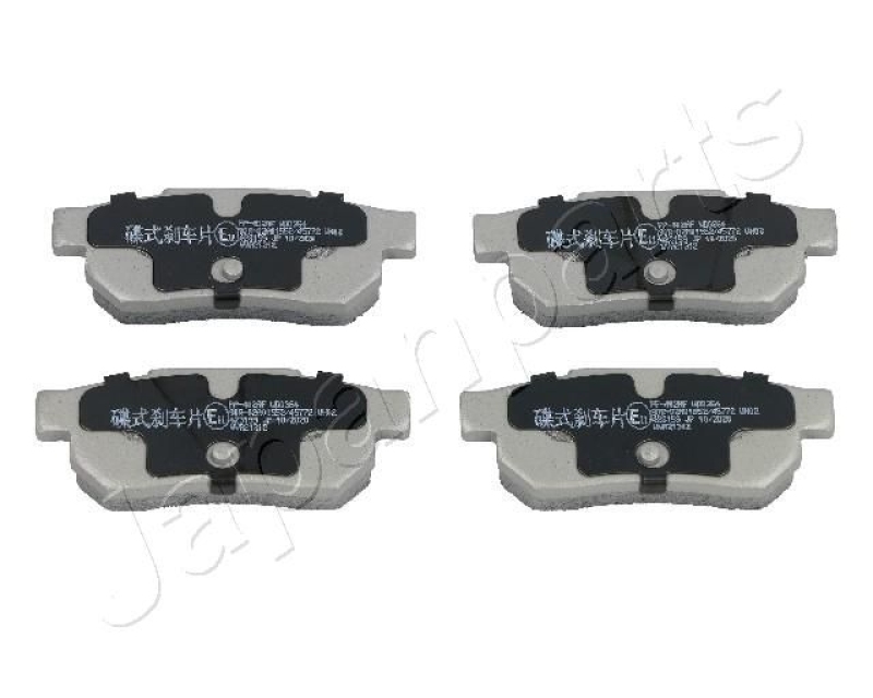 JAPANPARTS Brake Pad Set, disc brake