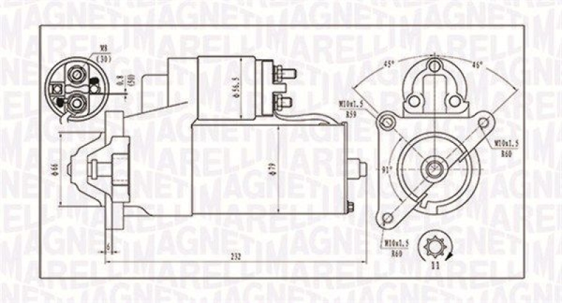 MAGNETI MARELLI Starter