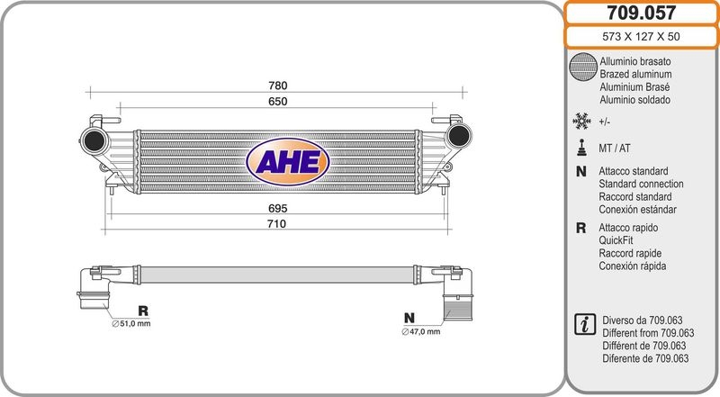 AHE Ladeluftkühler