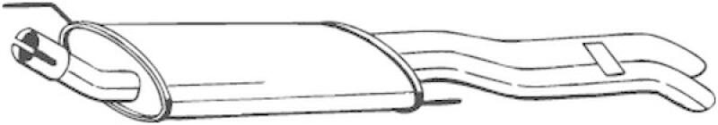 BOSAL Endschalld&auml;mpfer 233-229