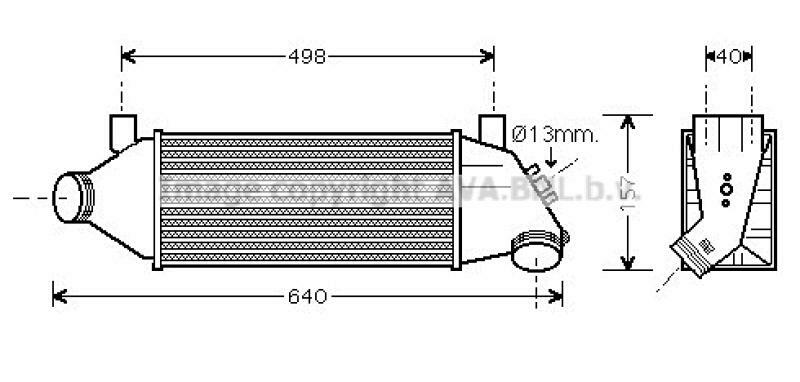 AVA QUALITY COOLING Ladeluftkühler