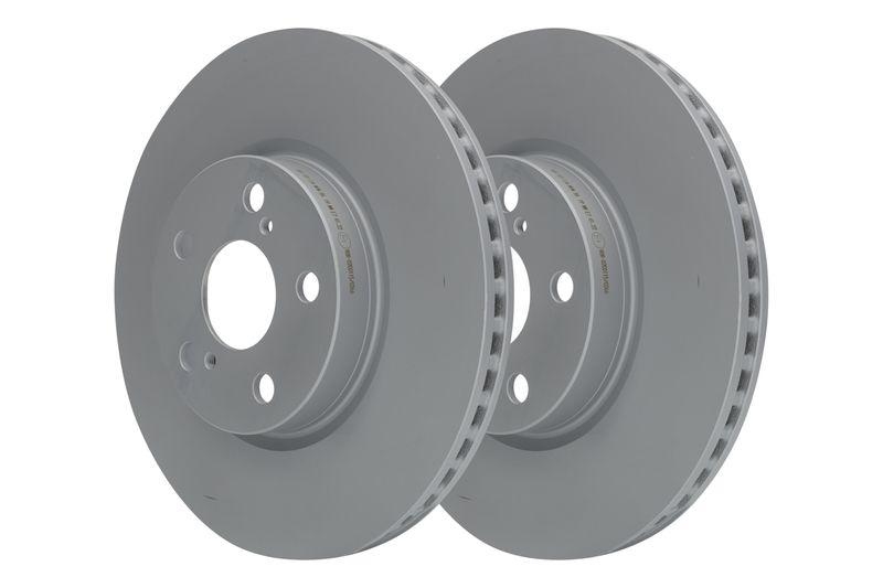 ATE Bremsscheiben + Bremsbel&auml;ge Vorne Hinten passend f&uuml;r Toyota Urb...