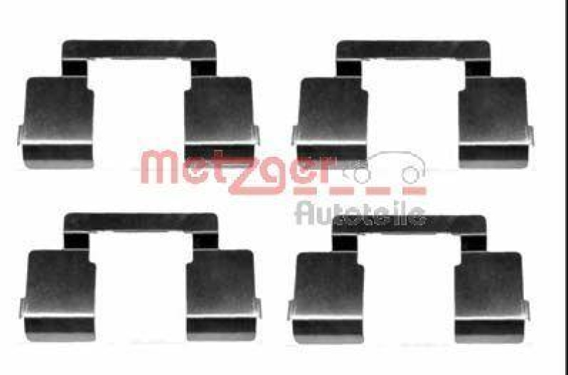 METZGER Accessory Kit, disc brake pad