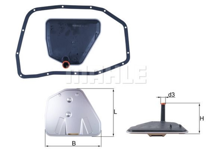 MAHLE Hydraulikfilter, Automatikgetriebe
