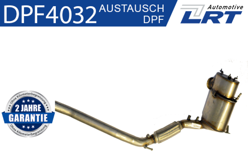 LRT Ruß-/Partikelfilter, Abgasanlage