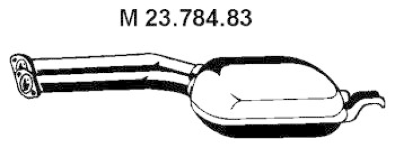 EBERSPÄCHER Mittelschalldämpfer