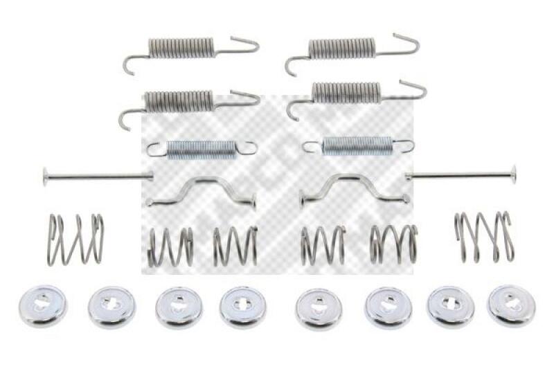 MAPCO Zubehörsatz Bremsbacken Trommelbremse Montagesatz