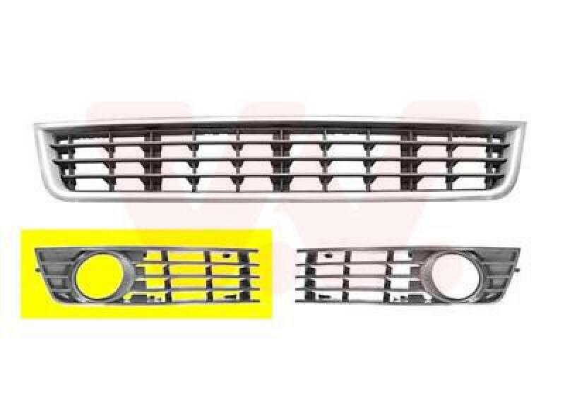 VAN WEZEL Ventilation Grille, bumper ** Equipart **