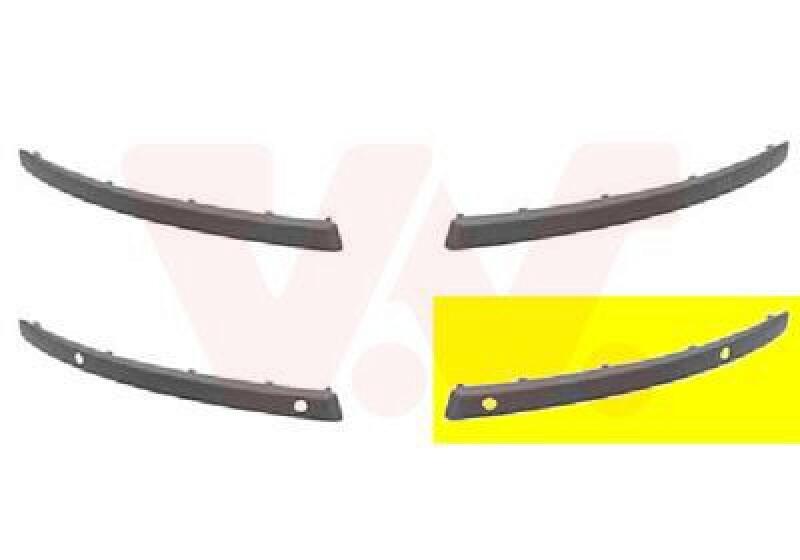 VAN WEZEL Cover, bumper ** Equipart **