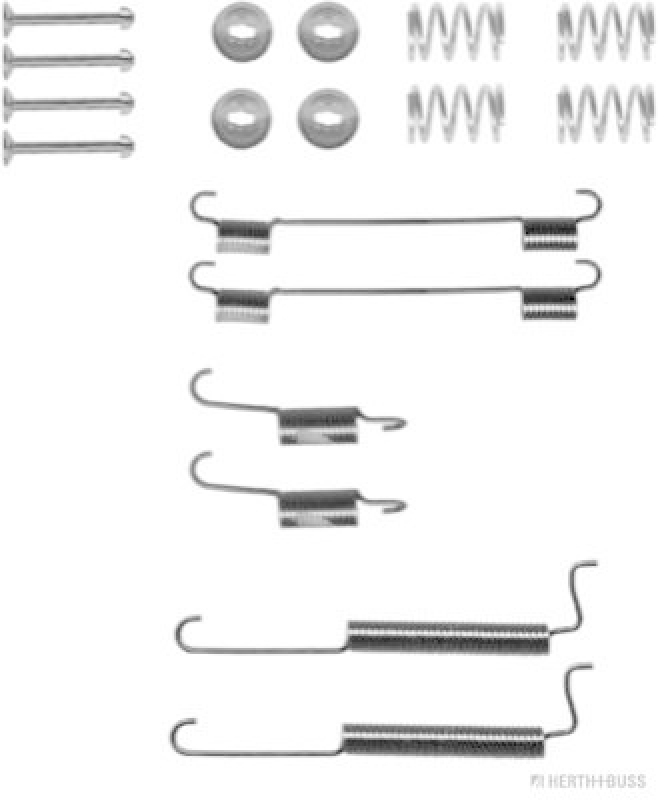 HERTH+BUSS JAKOPARTS Accessory Kit, brake shoes