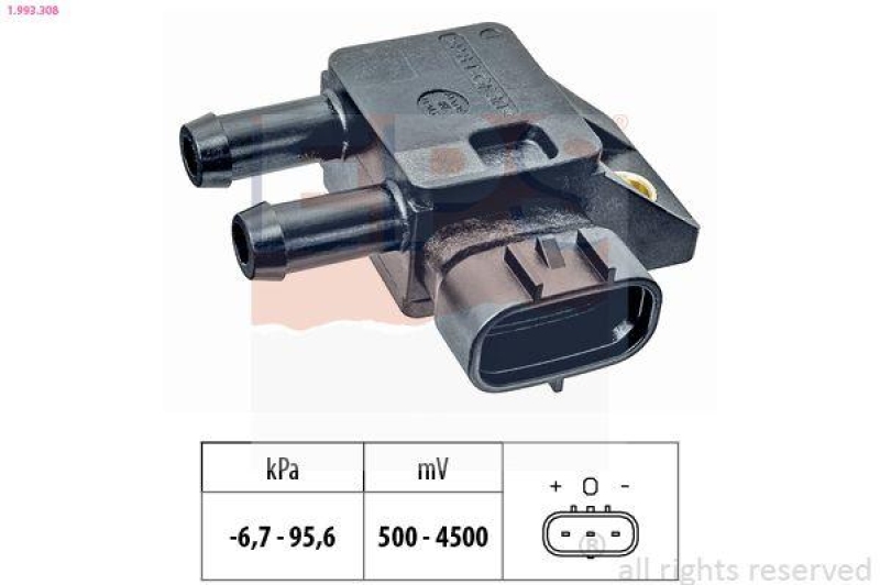 EPS Luftdrucksensor, Höhenanpassung Made in Italy - OE Equivalent