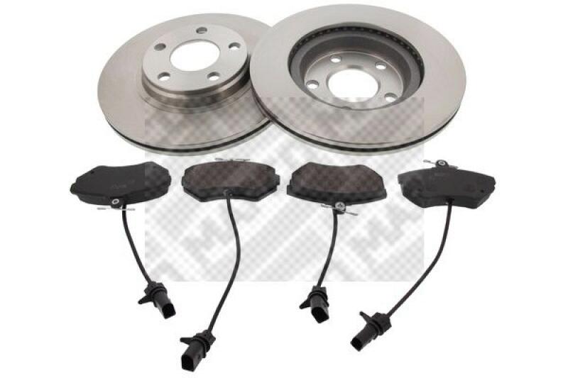 MAPCO Brake Set, disc brakes