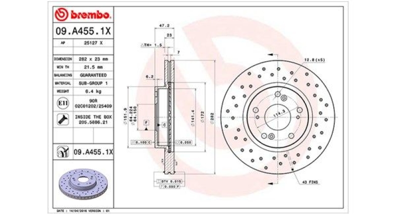 MAGNETI MARELLI Bremsscheibe