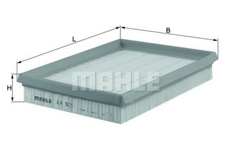 MAHLE ORIGINAL Luftfilter LX 525