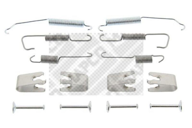 MAPCO Zubehörsatz Bremsbacken Trommelbremse Montagesatz