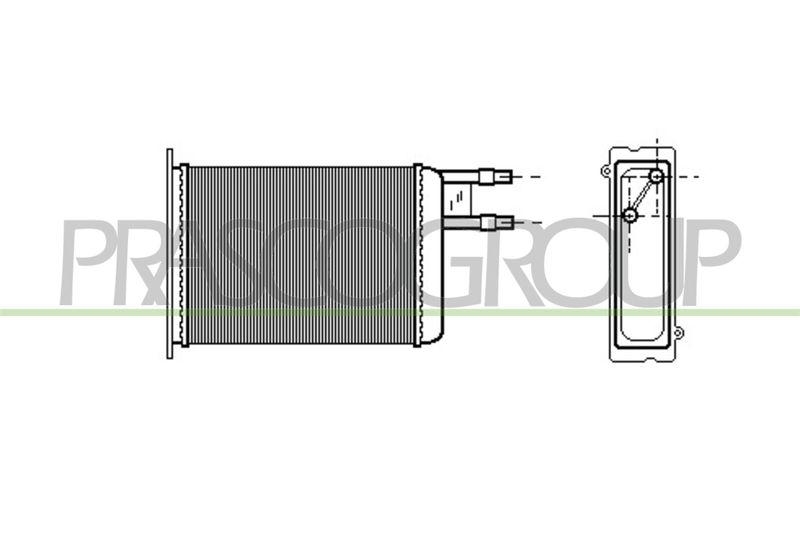 PRASCO Heat Exchanger, interior heating PrascoSelection