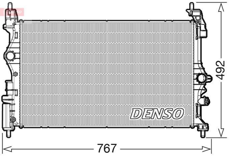 DENSO Radiator, engine cooling