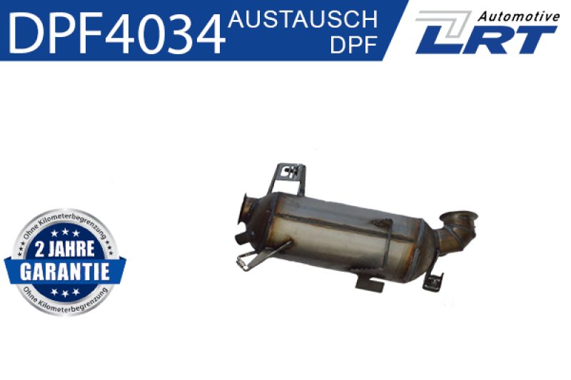 LRT Ruß-/Partikelfilter, Abgasanlage