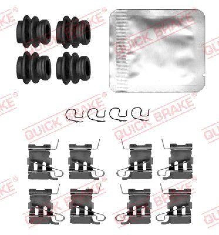 QUICK BRAKE Zubehörsatz, Scheibenbremsbelag