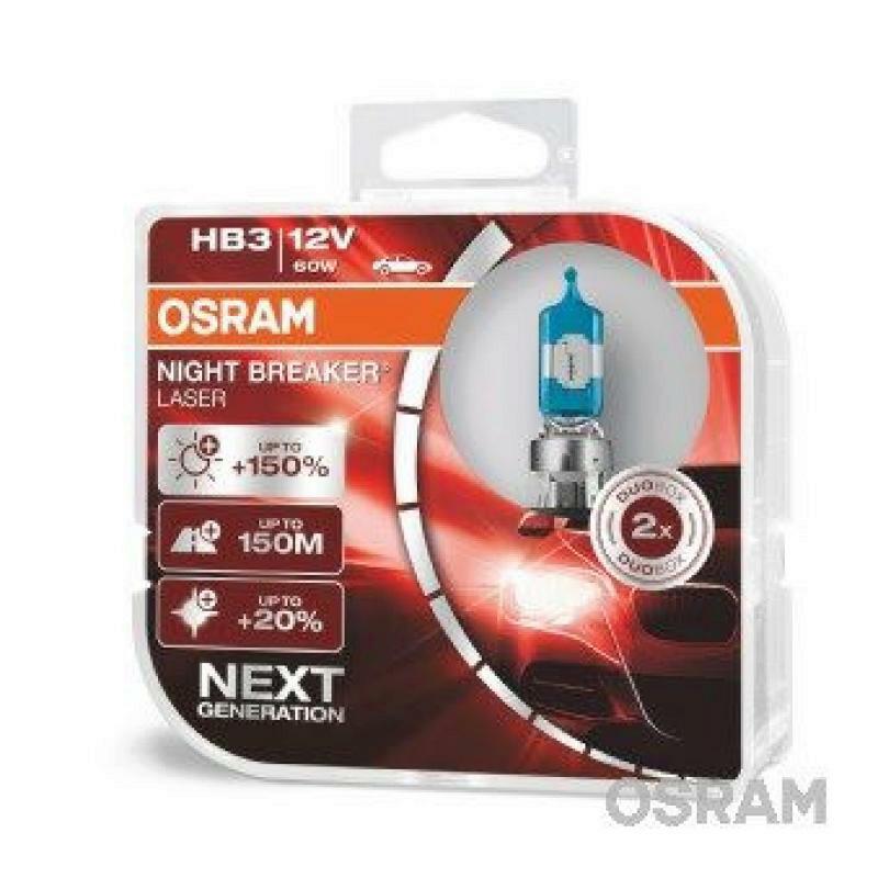 OSRAM HB3 Night Breaker Laser Next Generation Duobox