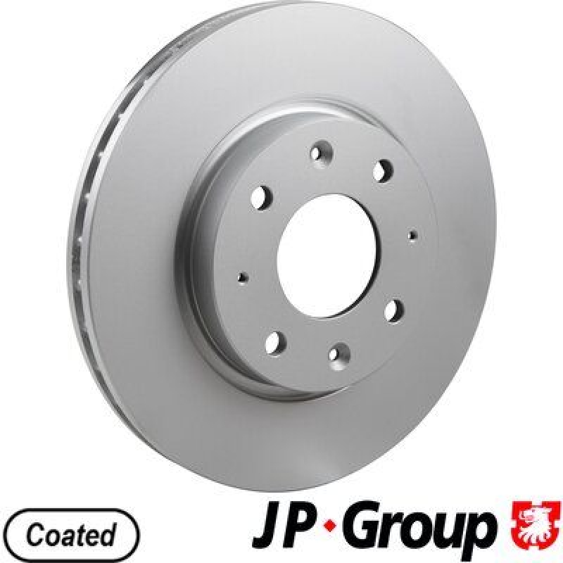 2x JP GROUP Brake Disc JP GROUP