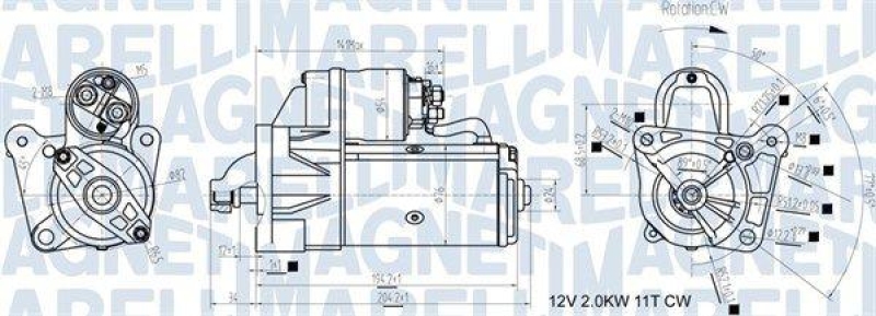 MAGNETI MARELLI Starter