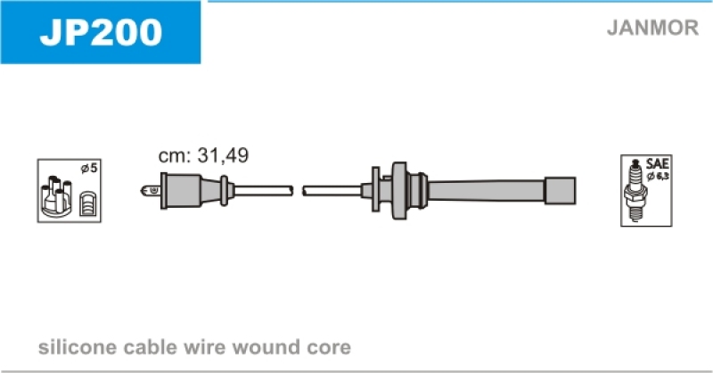JANMOR Zündleitungssatz