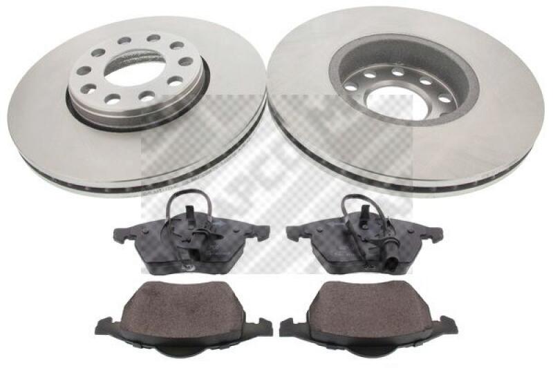 MAPCO Brake Set, disc brakes