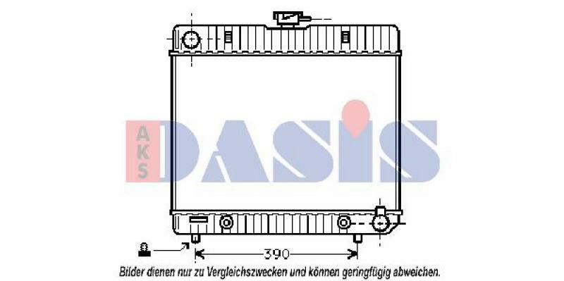 AKS DASIS Radiator, engine cooling