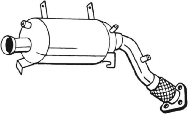 BOSAL Soot/Particulate Filter, exhaust system