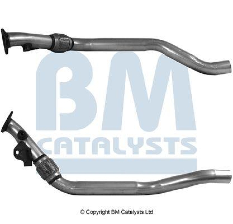 BM Catalysts Abgasrohr Auspuffanlage Vorne passend f&uuml;r Audi A4 B7 Avant 1.9 TDI