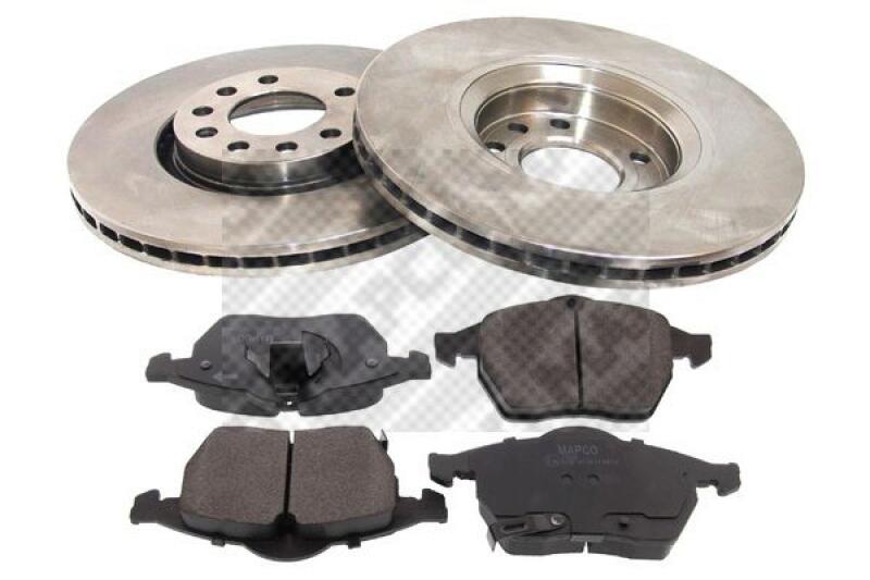 MAPCO Brake Set, disc brakes