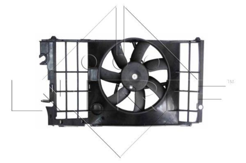 NRF Fan, radiator