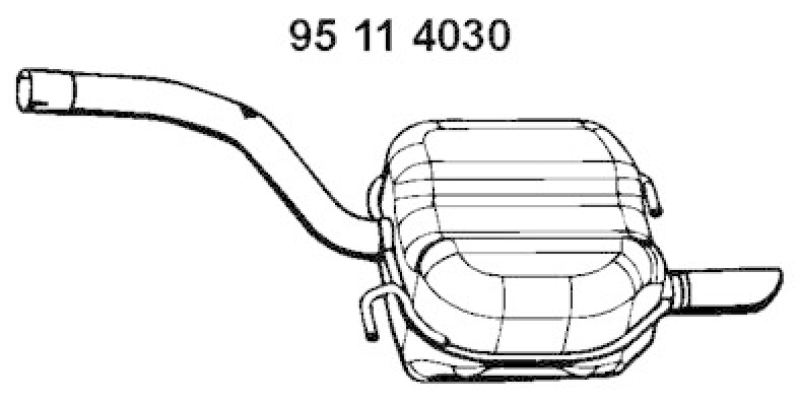 EBERSPÄCHER Rear Muffler