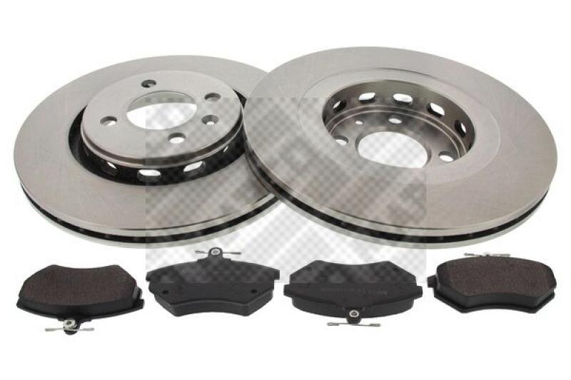 MAPCO Brake Set, disc brakes