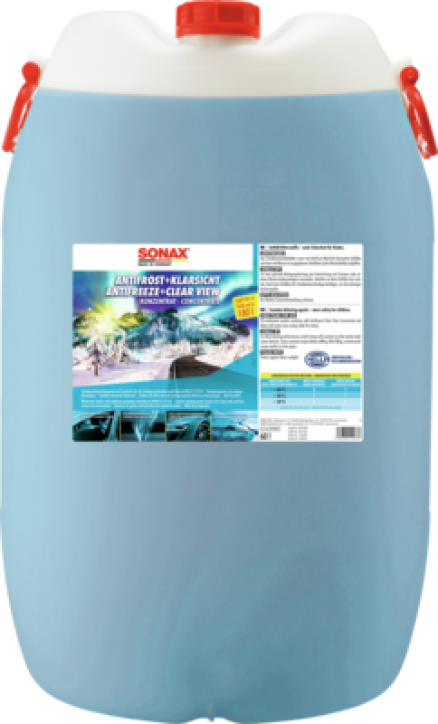 SONAX Antifreeze, window cleaning system Antifreeze + clear view concentrate
