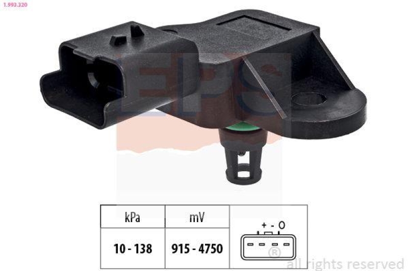 EPS Luftdrucksensor, Höhenanpassung Made in Italy - OE Equivalent