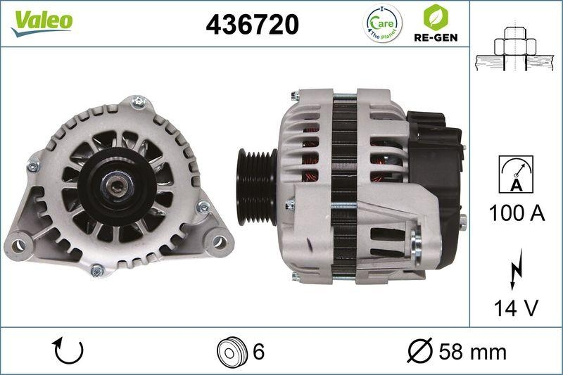 VALEO Generator VALEO RE-GEN AT 436720