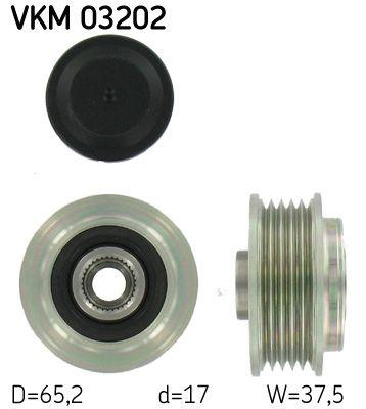 SKF Alternator Freewheel Clutch