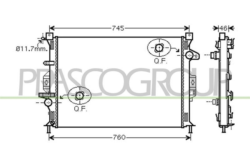 PRASCO K&uuml;hler, Motork&uuml;hlung PrascoSelection FD079R001