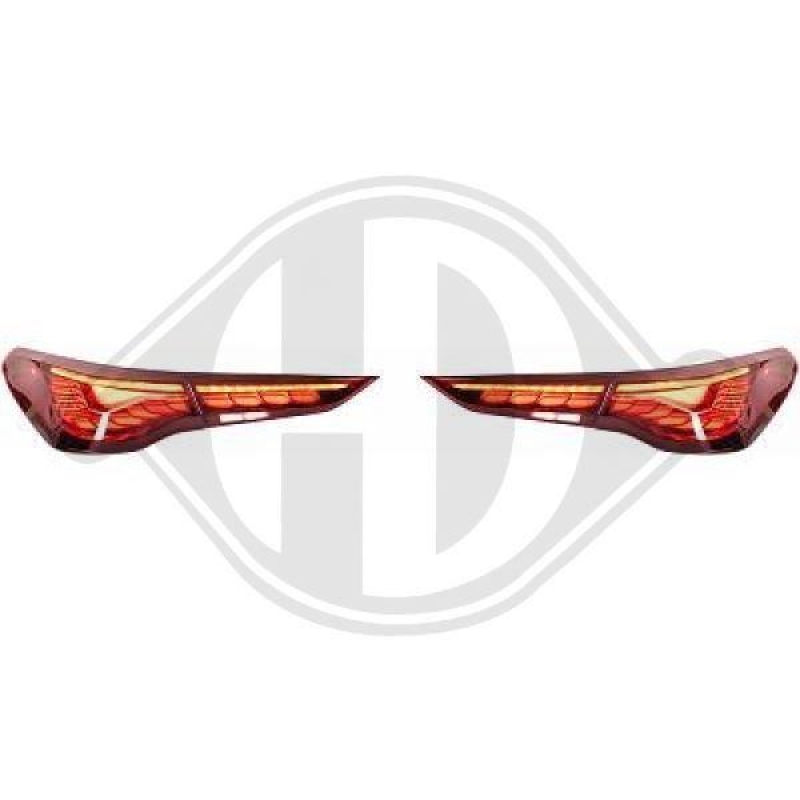 DIEDERICHS Heckleuchtensatz HD Tuning 1246385