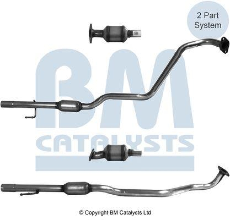 BM Catalysts Katalysator Kat Approved Hinten passend f&uuml;r KIA RIO 45 Stonic 1.2