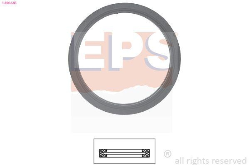 EPS Dichtung, Thermostat Made in Italy - OE Equivalent