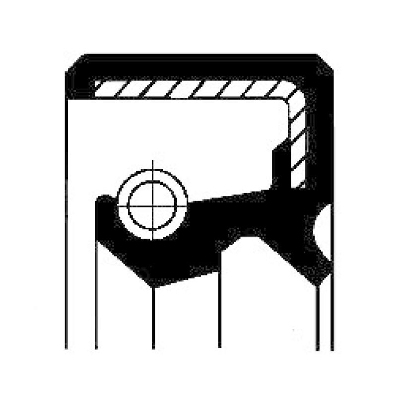CORTECO Wellendichtring, Schaltgetriebe 19033656B