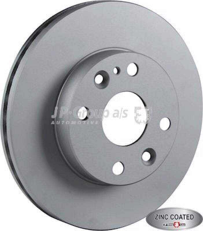 2x JP GROUP Brake Disc JP GROUP