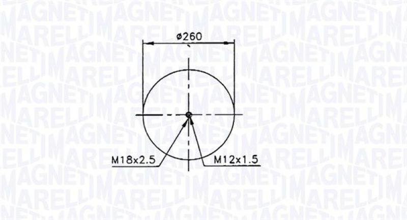 MAGNETI MARELLI Federbalg, Luftfederung